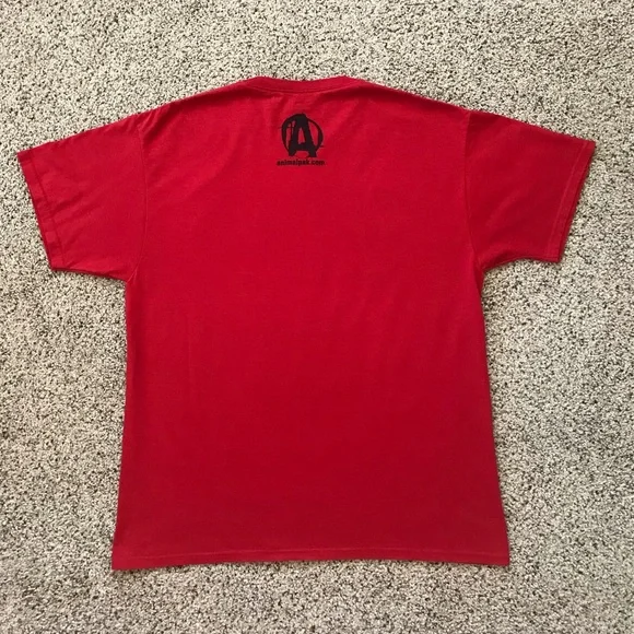 Animal Pak “M-Stak” Iconic Red T-Shirt. Great condition! Size large. - Picture 5 of 8
